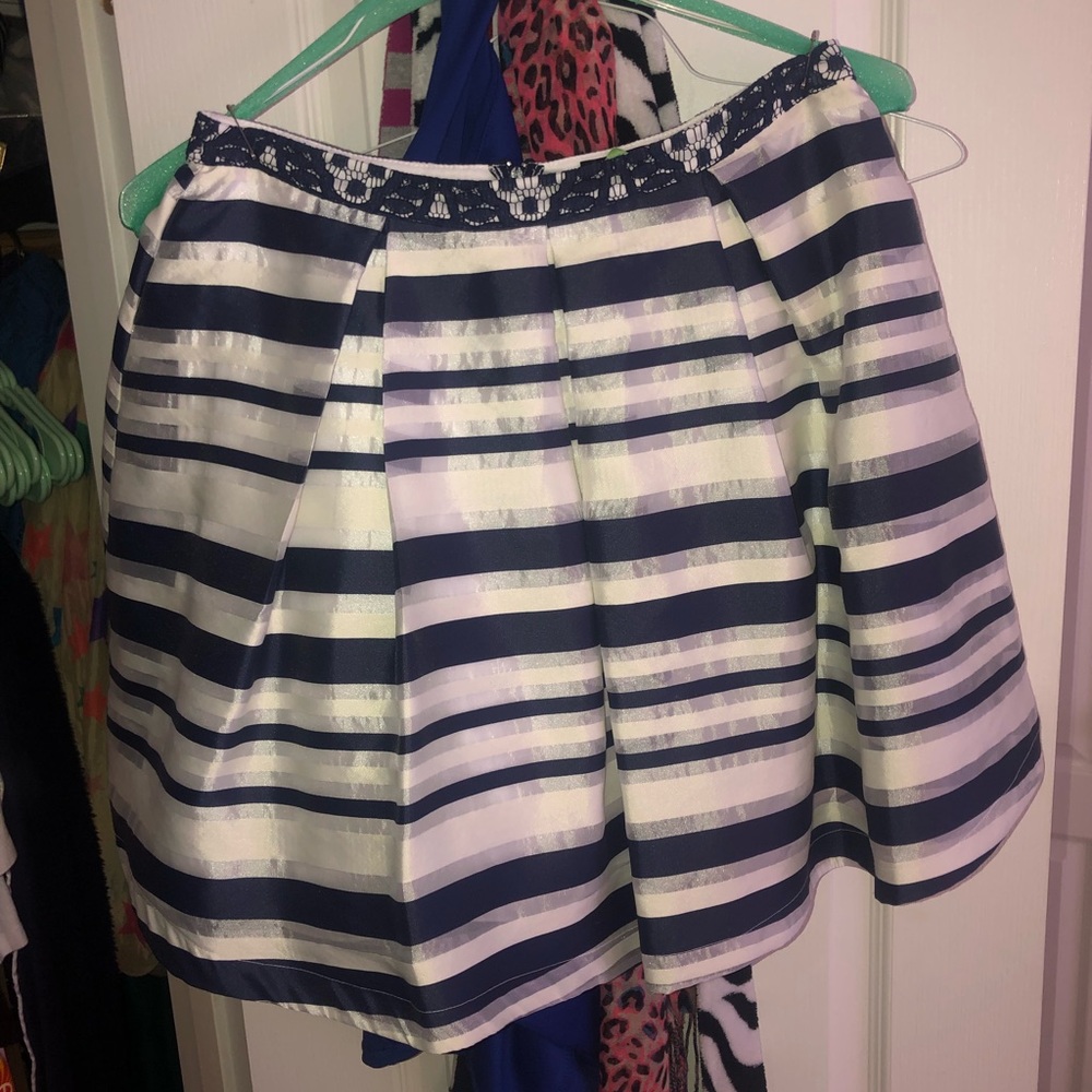Striped skirt